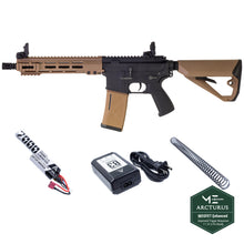 Load image into Gallery viewer, ARCTURUS LWT MK-I CQB 10" AEG SPORT Black-Tan Starter Pack