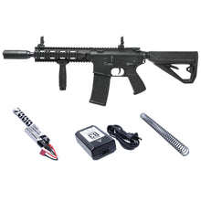 Load image into Gallery viewer, ARCTURUS LWT MK-II CQB 10" AEG SPORT Black Starter Pack
