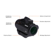 Load image into Gallery viewer, Novus Precision Optic Micro Red Dot Sight MDS1