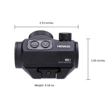 Load image into Gallery viewer, Novus Precision Optic Micro Red Dot Sight MDS1