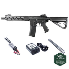 Cargar imagen en el visor de la galería, ARCTURUS LWT MK-I CQB 10&quot; AEG SPORT Black Starter Pack
