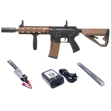 Load image into Gallery viewer, ARCTURUS LWT MK-II CQB 10&quot; AEG SPORT Black-Tan Starter Pack
