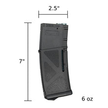 将图片加载到图库查看器，ARCTURUS M4/M16 MOD1 30/130Rds Variable-Cap Windowed EMM Magazine BLK [5-PACK]

