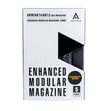 Load image into Gallery viewer, ARCTURUS AK MOD1 30/130Rds Variable-Cap Windowed EMM Magazine BLK [5PACK]
